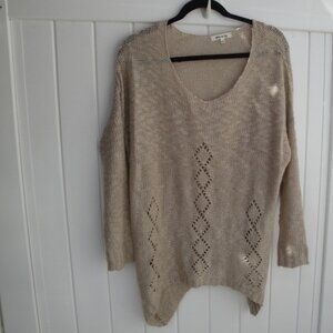 Miracle USA Sweater Cookie Dough Color Neutral Color for all seasons S/M